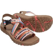 OutPro Womens Hiking Sandals Open Toe Sandal for Female Outdoor Comfortable Athletic Sandals Brown